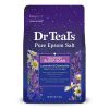 Dr Teal's Pure Epsom Salt Melatonin Sleep Soak with Essential Oil Blend, 3 lbs