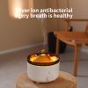 Jellyfish Fire Volcano Humidifier Air Diffuser Wholesale Portable Flame Oil Essential Aroma Mini Volcanic Diffuser