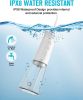 Water Dental Flosser Cordless with Magnetic Charging for Teeth Cleaning, Nursal 7 Clean Settings Portable Rechargeable Oral Irrigator