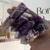 Natural Dream Amethyst Quartz Crystal Obelisk Wand Point Healing 1x