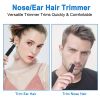 Ear and Nose Hair Trimmer for men and women-2020; Professional nose hair trimmer with Stainless Steel Blad