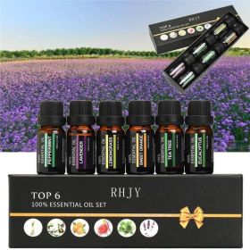 Essential oil massage aromatherapy (Option: 6 piece set)