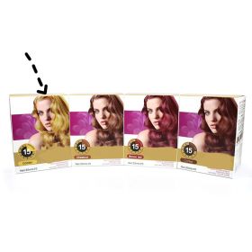 Color Agent Shampoo Convenient Plant (Option: Golden-10bags)