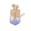 Car Perfume Bottle Square Seat Glass Aromatherapy Bottle With Air Conditioning Outlet Clip Aromatherapy