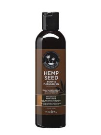 Massage And Body Oil With Hemp Seed Dreamsicle 8 Ounce (SKU: TCN-8280-32)