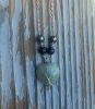 EMF 5G Shielding Crystal Heart Shungite Hematite Black Tourmaline Necklace