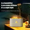 NEW 250ML Simulation Flame Jellyfish Air Humidifiers Fragrance Aromatherapy Machine Essential Oil Aroma Diffuser